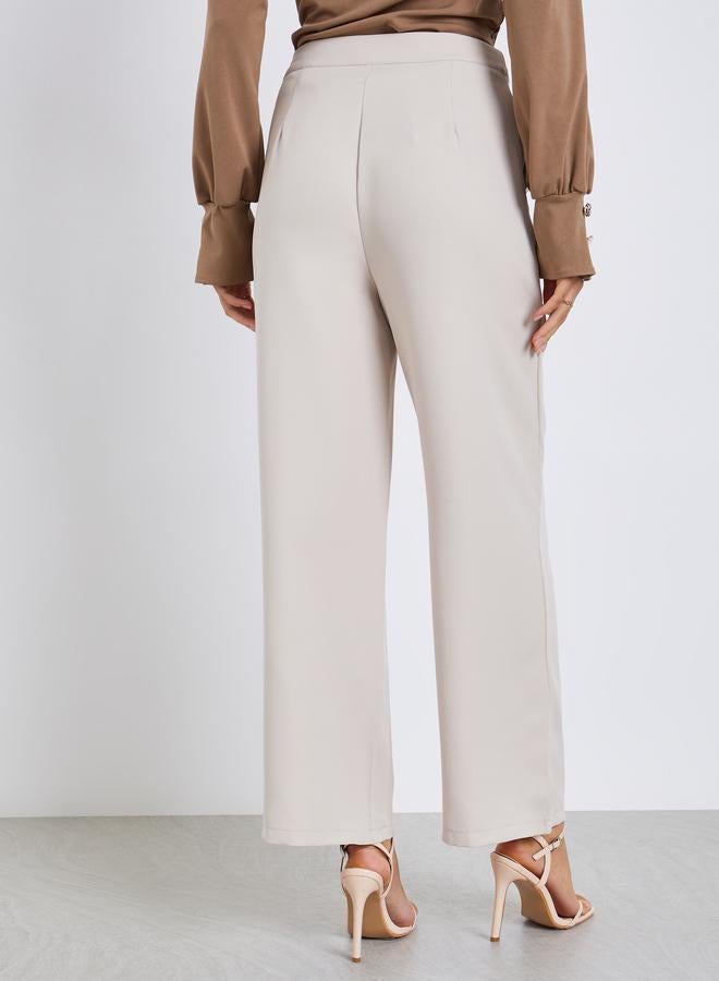 ستايلي بنطال بأرجل واسعة - Image 3